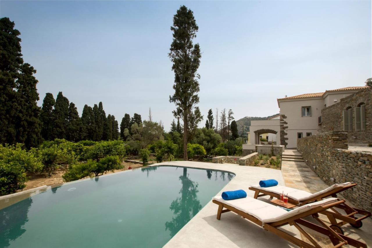 Villa Perivoli In Lemon Orchard Mesaria (Andros) Exterior foto