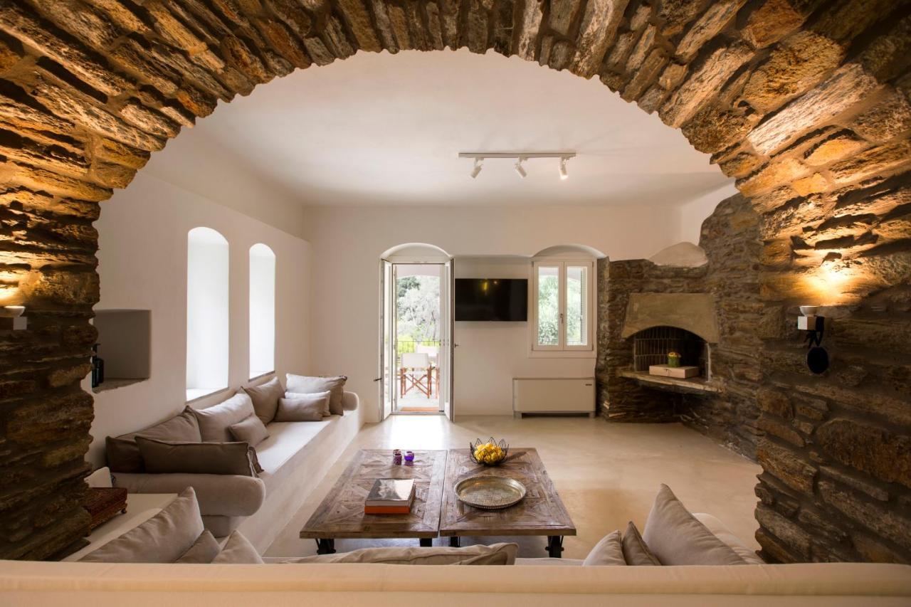 Villa Perivoli In Lemon Orchard Mesaria (Andros) Exterior foto
