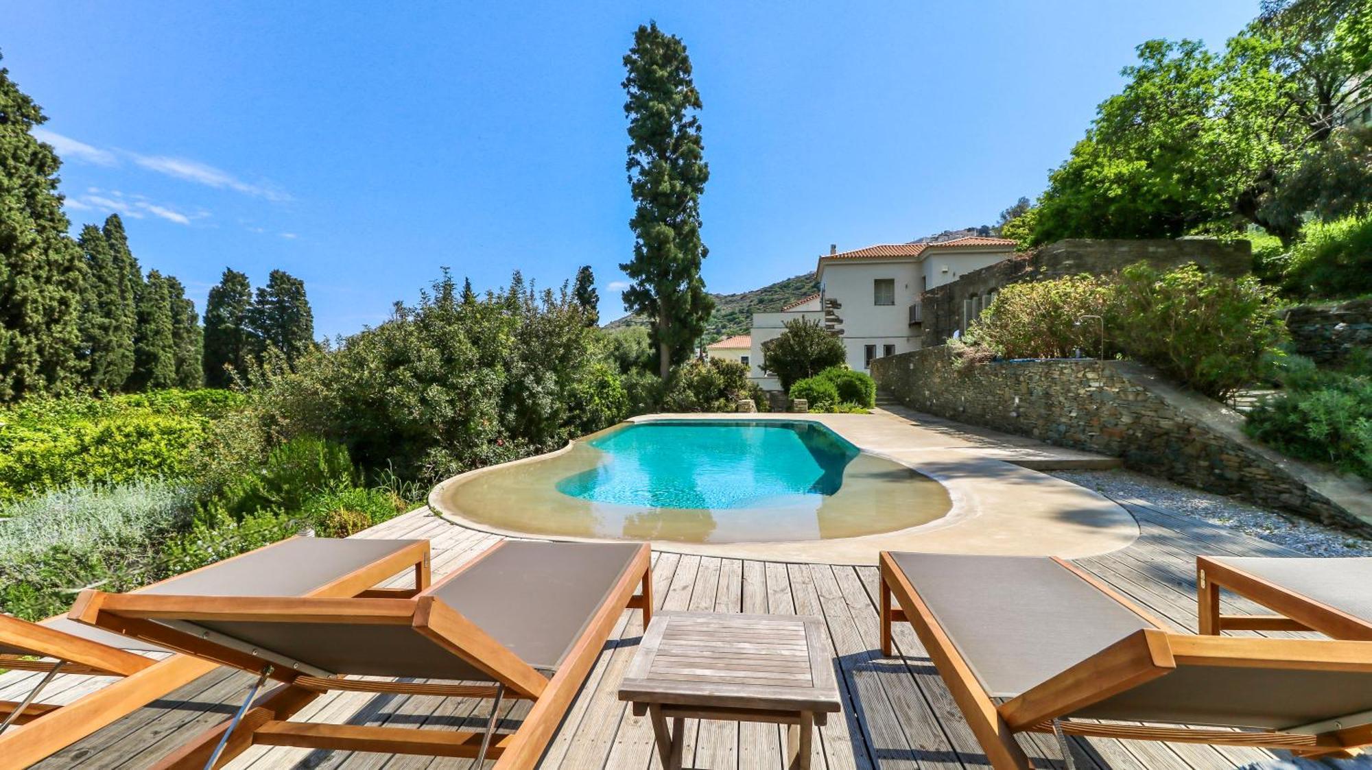 Villa Perivoli In Lemon Orchard Mesaria (Andros) Exterior foto